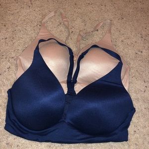 Victoria Secret wireless racer back bras